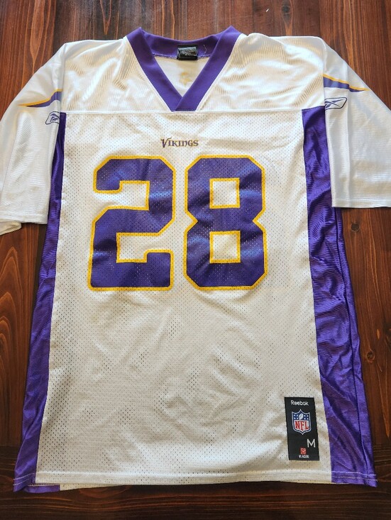 Reebok Other - Reebok 2008 #28 Adrian Peterson Minnesota Vikings Away Football Jersey - Size M